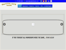 Tablet Screenshot of capitolcityloans.com